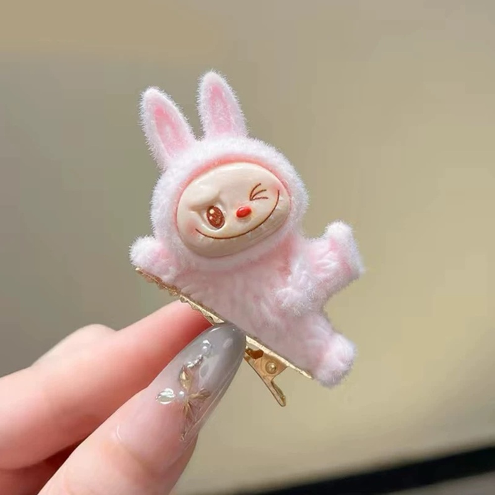 3 PCs Handmade Labubu Hairpins-Cute Bunny Hair Clips Set-Great Gifts for Girls - Picture 7 of 16